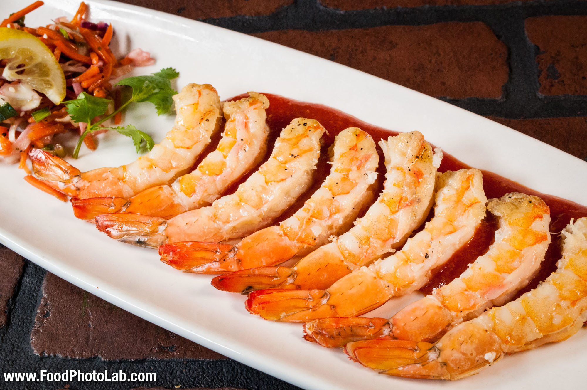 boiled shrimp appetizer